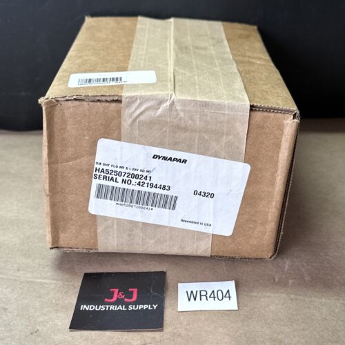 FACTORY SEALED- Dynapar Flange Mounted Encoder HA52507200241 3/8” Shaft 5-26Vdc Main Image