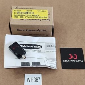 *BRAND NEW* Banner NO5-Q08-AP7V1131 Photoelectric Sensor 27396 + Warranty! - Image 1