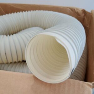 *NEW IN BOX* Flexaust T-7 White 3" ID x 25Ft Exhaust Hose Liquidyne + Warranty! - Image 4