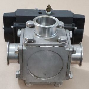 Bradford Dixon RP-BA-101-SR Pneumatic Actuator 2" Sanitary Ball Valve + Warranty - Image 10