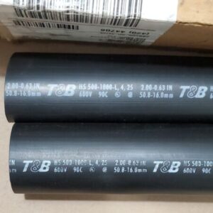 *NEW* Shrink-Kon HS500-1000-4 Black Heat Shrink Tubing 4Ft 2" ID (Qty Of 2) - Image 3