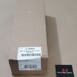 *NEW SEALED* Johnson Controls 20RG34 Water Regulating Valve 2-Way 3/4" +Warranty - Image 1