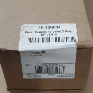 *NEW SEALED* Johnson Controls 20RG34 Water Regulating Valve 2-Way 3/4" +Warranty - Image 2