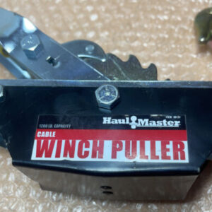 (2) NEW- Haul Master 1200 LB. Capacity Cable Winch Puller 44” Cable Length (ATV) - Image 3