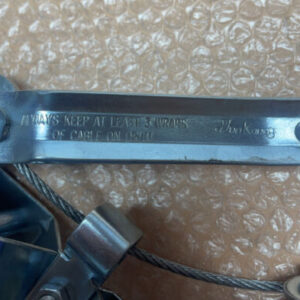 (2) NEW- Haul Master 1200 LB. Capacity Cable Winch Puller 44” Cable Length (ATV) - Image 6