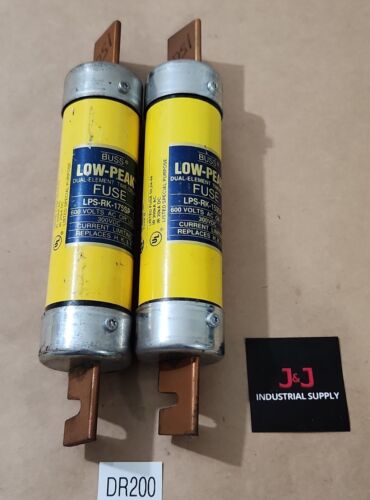 *PREOWNED* Bussmann LPS-RK-150SP & LPS-RK-175SP 600V Type D Fuses + Warranty! Main Image