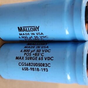 *HUGE SURPLUS SALE* Mallory Capacitor Cap 1100MFD 7400MFD CGS682 + Warranty! - Image 3