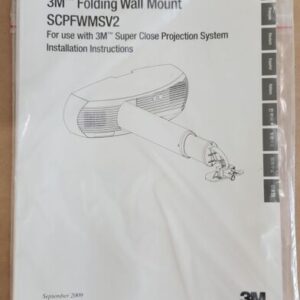 *NEW* 3M Projection SCP Folding Wall Mount w/ Speaker Version 2 Bundle +Warranty - Image 15