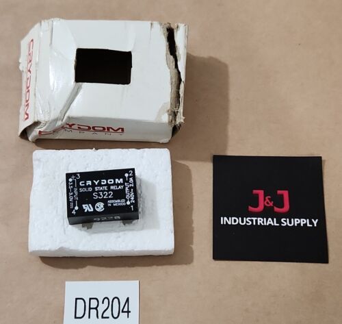*NEW SURPLUS* Crydom S322 Solid State Relay Input: 3.5-3V Out: 240V + Warranty! Main Image