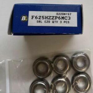 EZO F625HZZP6MC3SRL Miniature Ball Bearing Stainless Steel (Lot Of 6) - Image 3