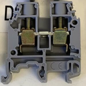 KEMA KEUR 5118-M6/8 TERMINAL BLOCK VDE-REG NR 1533-800V AC DC 600V-50A LOT OF 35 - Image 4