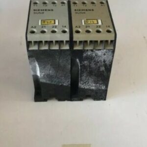 SIEMENS 3UN8 Contactor 1.5A 24VDC 8 Screw Terminal *Qty of 2* + Warranty! - Image 1