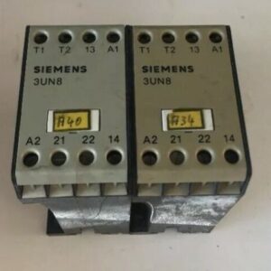 SIEMENS 3UN8 Contactor 1.5A 24VDC 8 Screw Terminal *Qty of 2* + Warranty! - Image 2