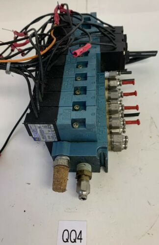 MAC Valves 45A-LAD-DAAA-1BA Wired Together Used Fast Shipping! Main Image