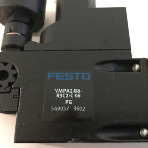 Festo VMPA2-B8-R3C2-C-06 PG Regulator Plate With Manifold - Image 2