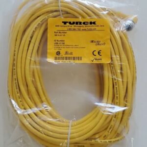 *NEW* TURCK ELEKTRONIK WK 4.43T-20 Eurofast Single End Cordset Right Angle 20M - Image 1