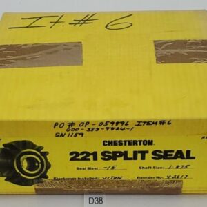 *NEW* Chesterton 221 Split Seal 42617 Seal Size -15 Shaft Size 1.875 + Warranty! - Image 1