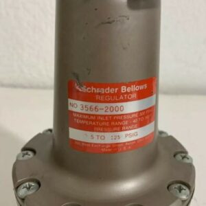 SCHRADER BELLOWS PARKER #3566-2000 REGULATOR 5 To 125 PSIG NEW NO BOX - Image 3