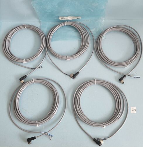 *PACK of 5* Phoenix Contact 1095965 Cable Assembly M12 Circular 5POS 5M**NEW** Main Image