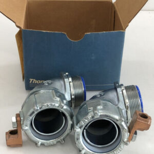 *NEW* BOX OF 2 T&B 5356GR 1-1/2" External Liquidtight 90 Degree + Warranty! - Image 3