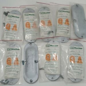 *NEW & USED* LOT OF 9 Crouse-Hinds 580 1-1/2" Conduit Body Covers + Warranty! - Image 3