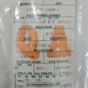 *NEW & USED* LOT OF 9 Crouse-Hinds 580 1-1/2" Conduit Body Covers + Warranty! - Image 4