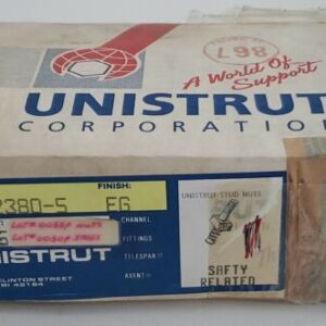 *NEW IN BOX* BOX OF 24 Unistrut N2380-5 Finish EG Stud Nuts + Warranty! - Image 8