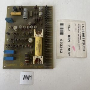 *PREOWNED* GE Fanuc IC3600SPSV1D Speedtronic Assembly Control Board IC3600 SPSV - Image 1