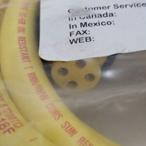 *NEW* TPC Wire & Cable 84295N Rev-C 4P M/F 6β Super-Trex 12AWG Quick Connects - Image 5