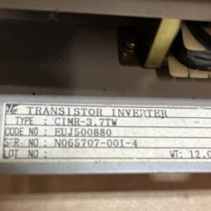 Used Yaskawa Varispeed 616H CIMR-3.7TW Transistor Inverter Warranty - Image 3