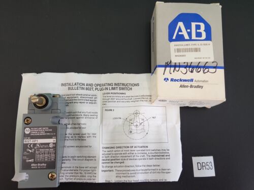 ποΈ ALLEN BRADLEY 802T-HP1 Ser H Oiltight Limit Switch *WARRANTY+ πΊπΈ SHIPPED* Main Image