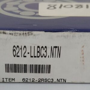 *NEW IN BOX* NTN 6212-LLBC3.NTN Single Row Ball Bearing + Warranty! - Image 8