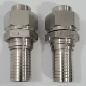 *NEW* LOT OF 2 Swagelok SS Hose Fittings 3/4" FNPT x 3/4" H Part# ?? + Warranty! - Image 3