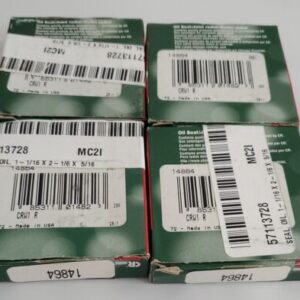 *NEW* LOT OF 4 Chicago Rawhide 14864 Oil Seals 1-1/16 x 2-1/6 x 5/16 + Warranty - Image 2