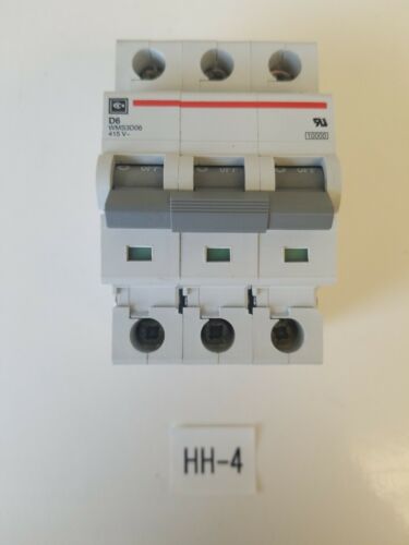 Cutler Hammer WMS3D06 Circuit Breaker 6AMP 3POLE **NEW &FAST SHIPPING** Main Image