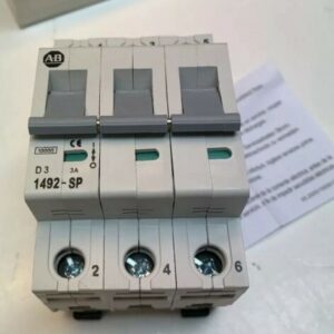 Allen Bradley 1492-SP3D030 SER C Miniature Circuit Breaker 3A, D, 3-Pole *New* - Image 3