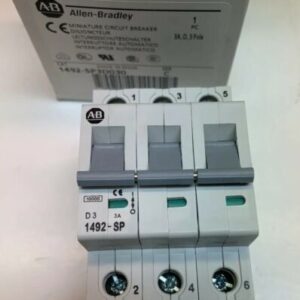 Allen Bradley 1492-SP3D030 SER C Miniature Circuit Breaker 3A, D, 3-Pole *New* - Image 6