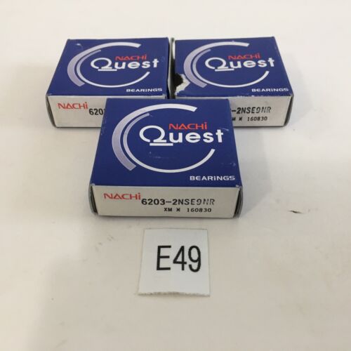 *Lot Of 3* NACHI 6203-2NSE9NR + *Warranty* Main Image