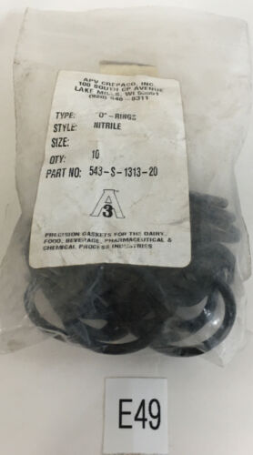 NEW!!! *Lot Of 30* APV 0”-Rings 543-S-1313-20 + *Warranty* Main Image