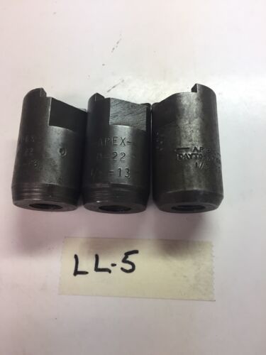 Apex Socket, 022 1/2-13 Round Drive 2” In Length (Lot Of 3)Fast Shipping! Main Image