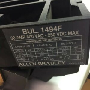 Allen Bradley 1494F 700-P400A1 Ser B, 700-N400A1 Ser C (3 Items) - Image 2