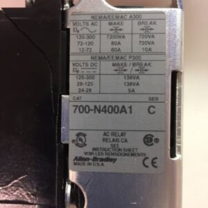 Allen Bradley 1494F 700-P400A1 Ser B, 700-N400A1 Ser C (3 Items) - Image 9