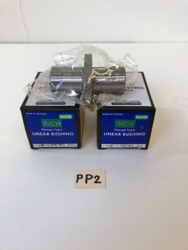 Misumi U-LHMCW0.50 Flange Type Linear Bushing (Qty Of 2) *New~Fast Shipping* Main Image
