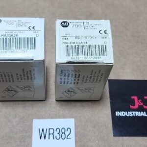 *NEW* [2] Allen-Bradley 700-HA33A24 10A Relay 3 C/O 3PDT 24Vac 50/60Hz +Warranty - Image 1
