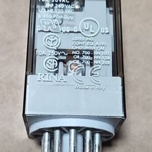 *NEW* [2] Allen-Bradley 700-HA33A24 10A Relay 3 C/O 3PDT 24Vac 50/60Hz +Warranty - Image 3