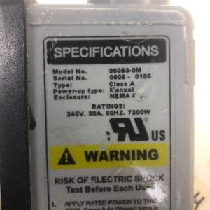 Used DANIEL WOODHEAD PLUG ASSEMBLY 30053-0M *Fast Shipping* Warranty! - Image 2