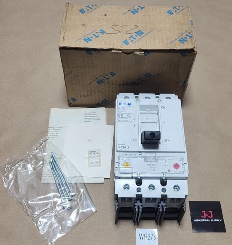*NEW* Eaton NZMB2-A25-BT-NA Circuit Breaker 3P Adjustable 25A + Warranty! Main Image