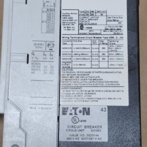 *NEW* Eaton NZMB2-A25-BT-NA Circuit Breaker 3P Adjustable 25A + Warranty! - Image 8