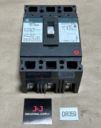 PREOWNED General Electric GE TED134030 3Pole 30A 480V Circuit Breaker + WARRANTY Main Image