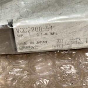 SMC VQC2200-51 Double 5-Port Solenoid Valve 24V DC - Image 3
